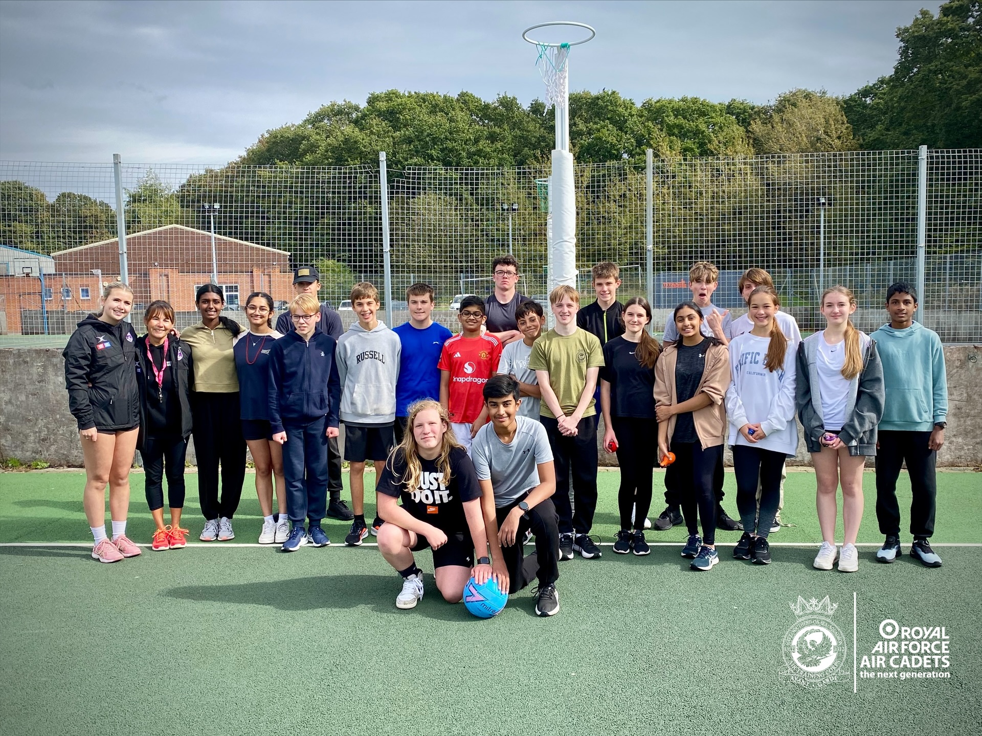 Our Cadets Take on Netball