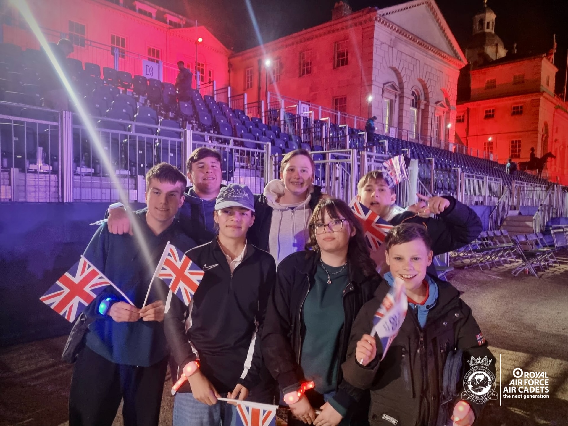Seven Cadets Attend Unforgettable VE Day Concert at Horse Guards Parade