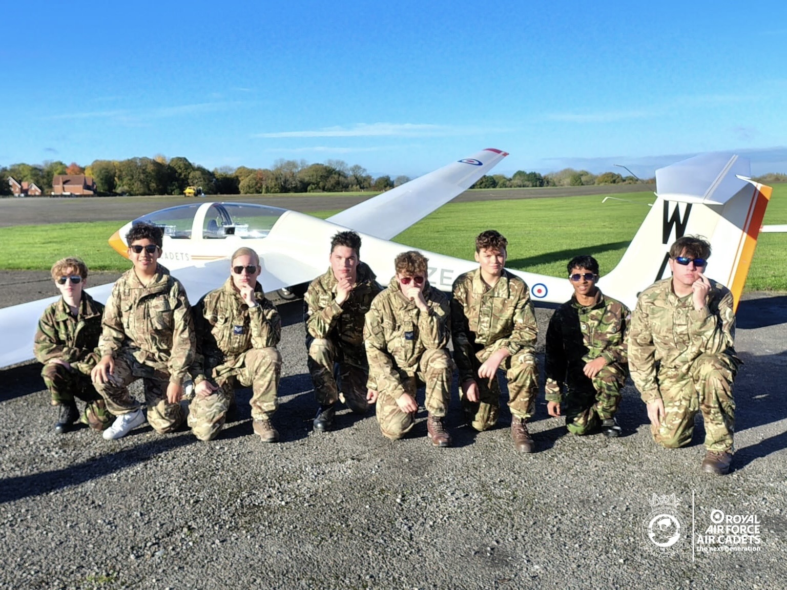 Cadets Take to the Skies at RAF Kenley for Gliding Induction Flights