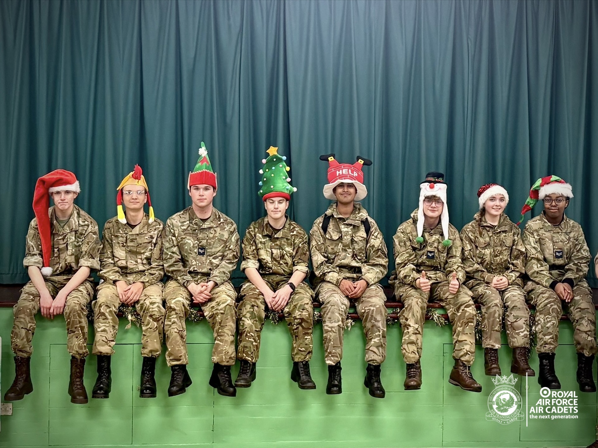 Cadets Step In as Santa’s ‘Military Elves’ at Eastwood Christmas Fayre